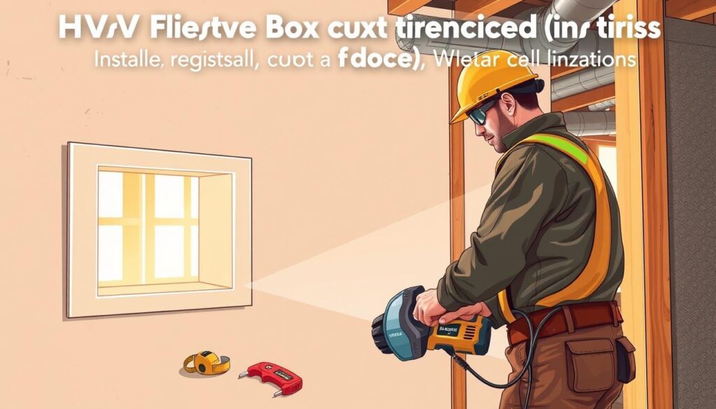 HVAC Register Box Cutting Techniques