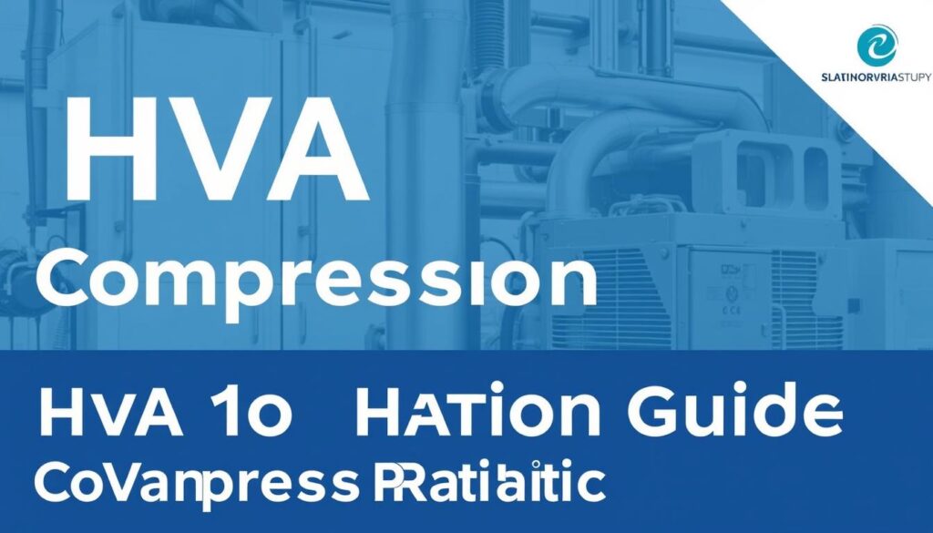 how to find compression ratio hvac