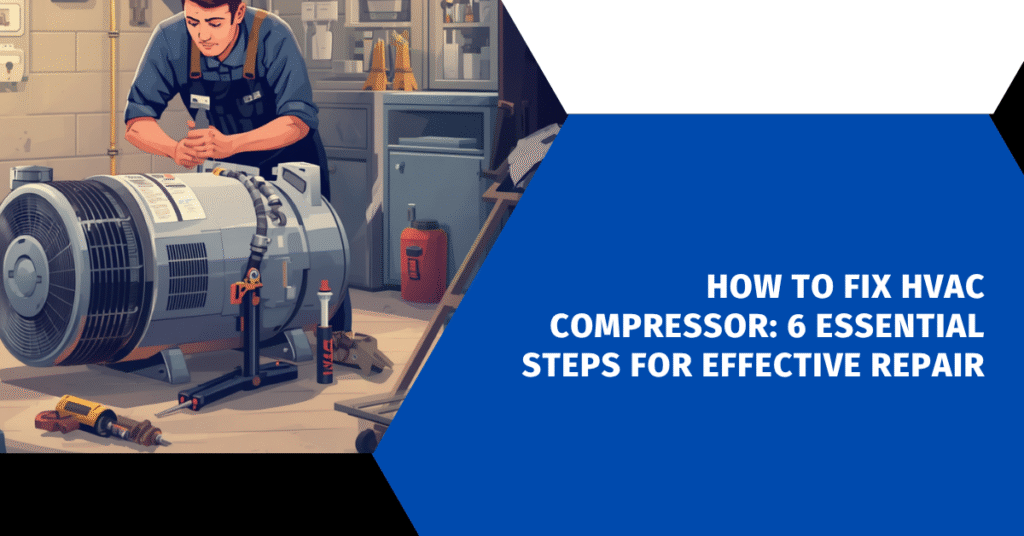 How to Fix HVAC Compressor: 6 Essential Steps for Effective Repair
