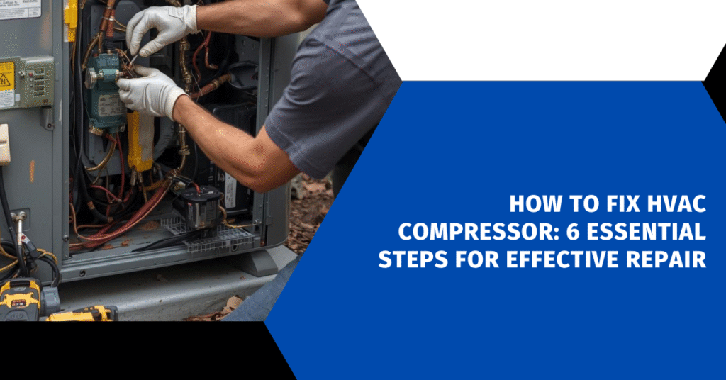 How to Fix HVAC Compressor: 6 Essential Steps for Effective Repair