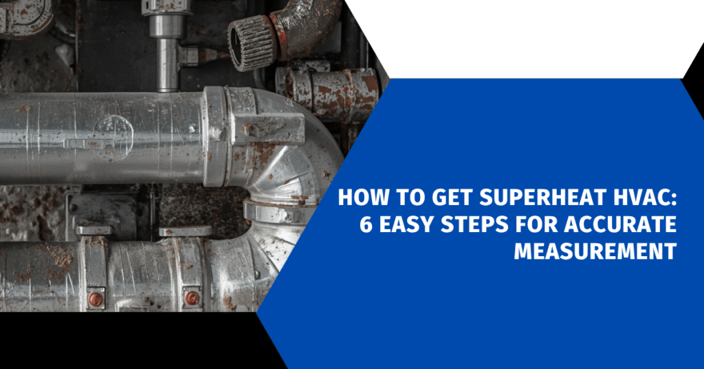How to Get Superheat HVAC: 6 Easy Steps for Accurate Measurement