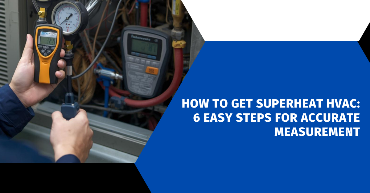 How to Get Superheat HVAC: 6 Easy Steps for Accurate Measurement