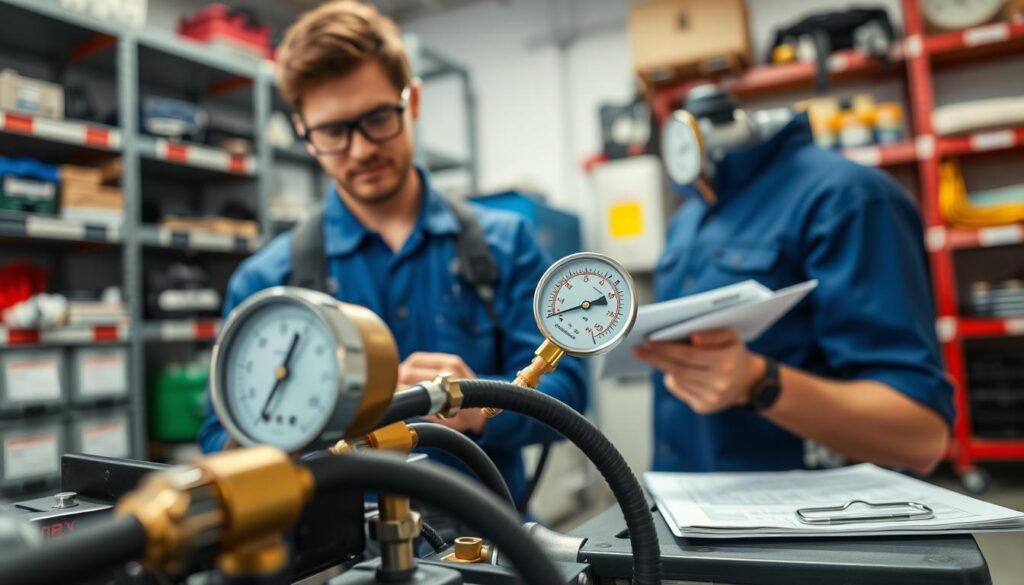 how to hook up a vacuum gauge hvac