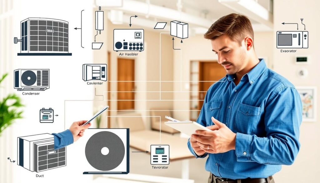 how to identify hvac systems